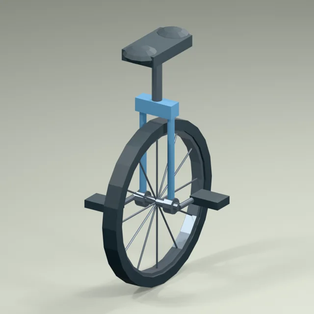 direct_drive_pedal_unicycle