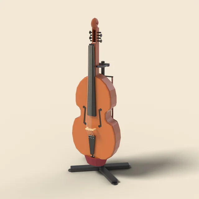Cello with bow