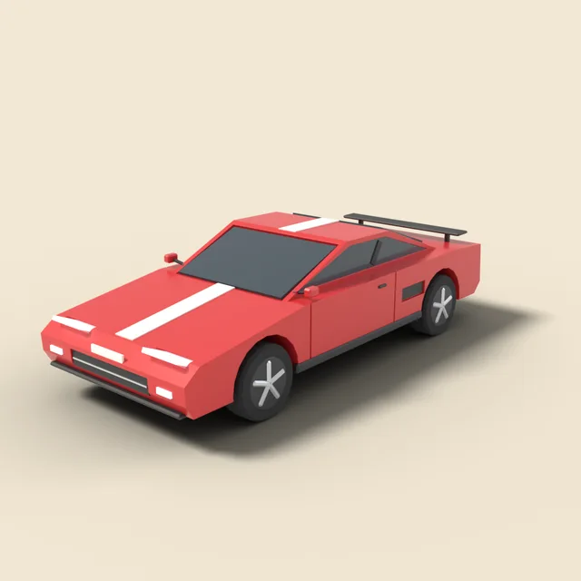 Two-door sports coupe