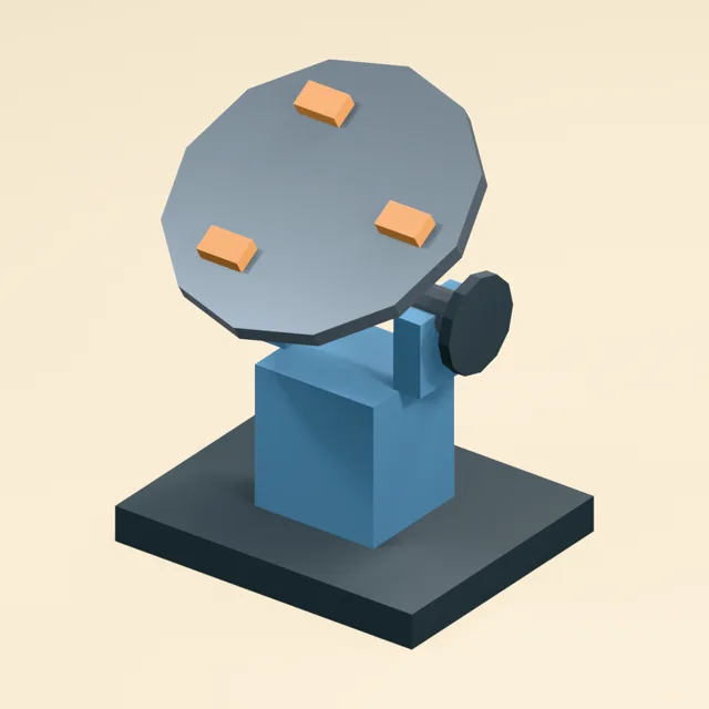 tilting_welding_positioner_trunnion_tilt_table_three_clamps_and_drive_pedestal