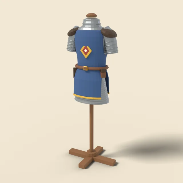 Guard tabard over chainmail