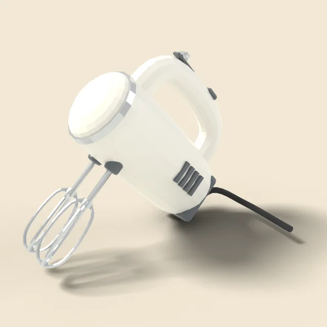 Hand mixer with beaters