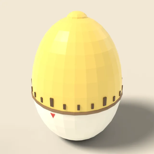 Kitchen timer shaped like egg