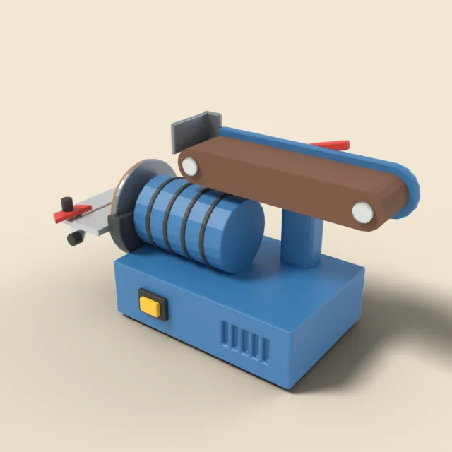 Belt and disc sander combo