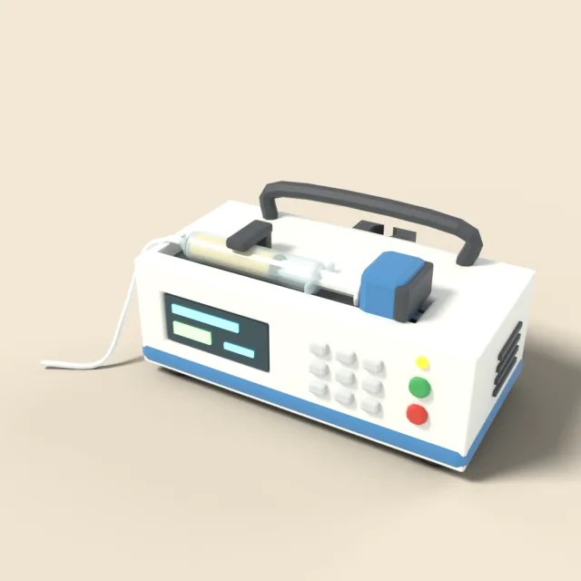Syringe pump unit