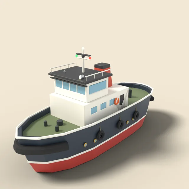 Harbor tugboat