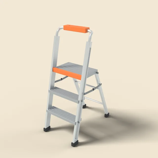 Aluminum step ladder household