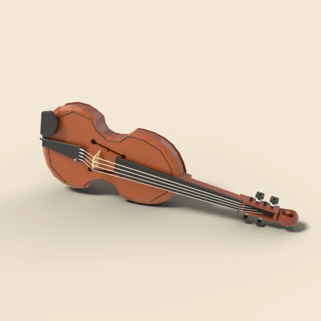 Viola on its side