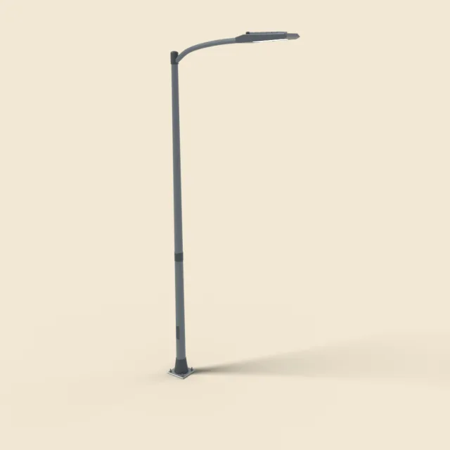 Modern street light pole