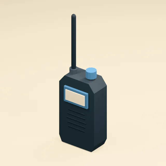Portable two-way radio