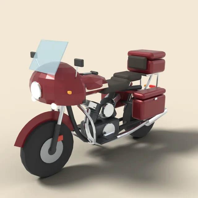 Touring motorcycle
