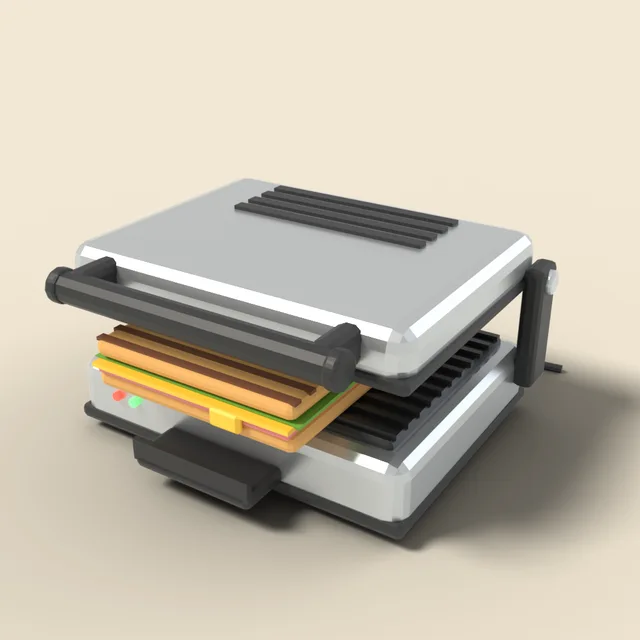 Sandwich press grill