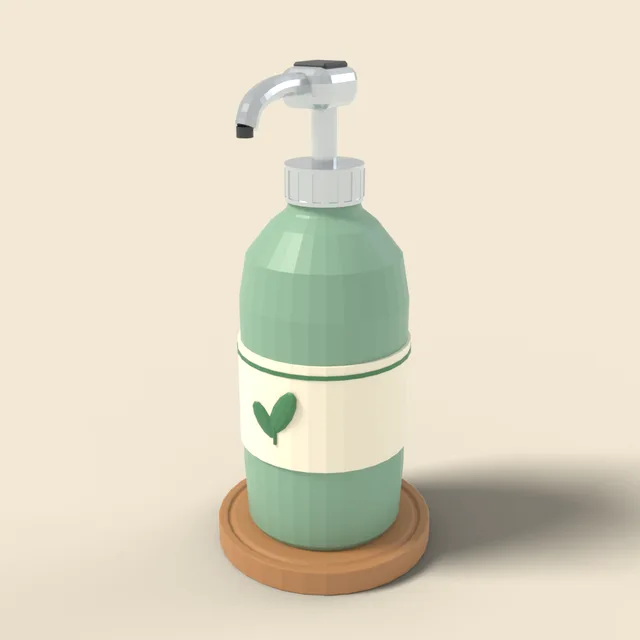 Pump soap dispenser