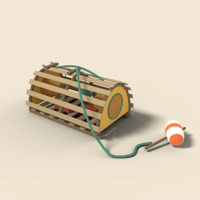 Lobster trap cage