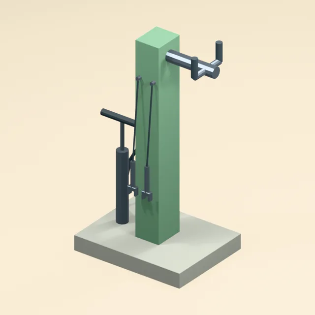 public_bicycle_repair_station_open_cradle_tethered_tools_integrated_pump