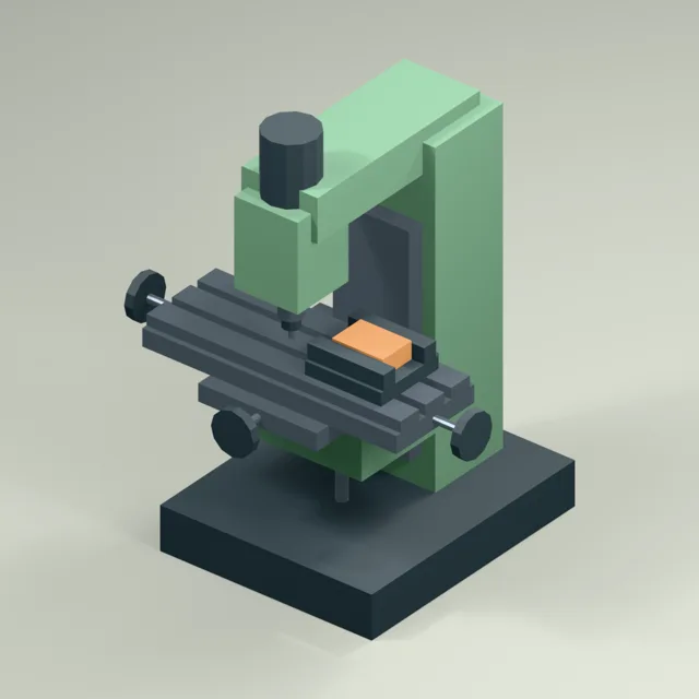 knee_type_vertical_milling_machine