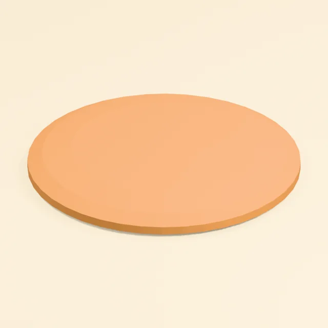 Concave flying disc with rolled aerodynamic rim
