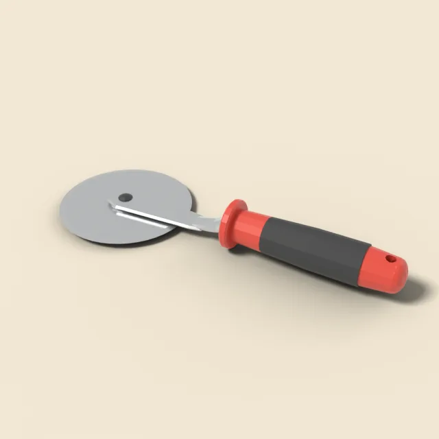 Pizza cutter wheel