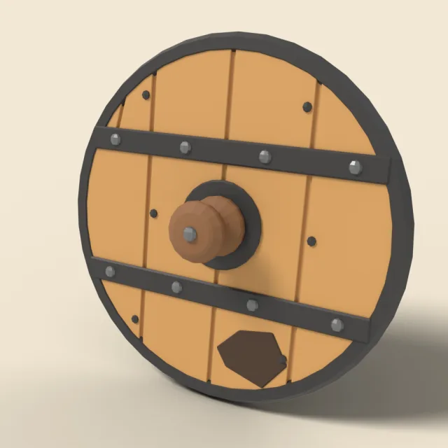 Wooden pot-lid shield