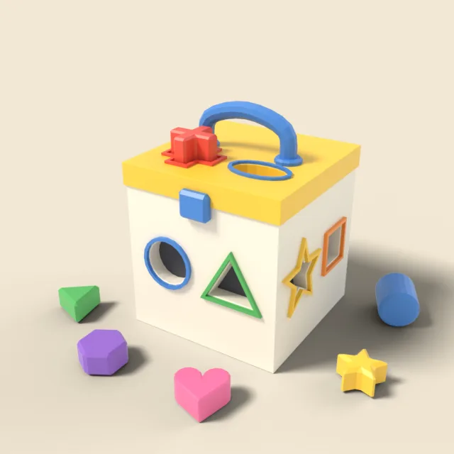Shape sorter cube