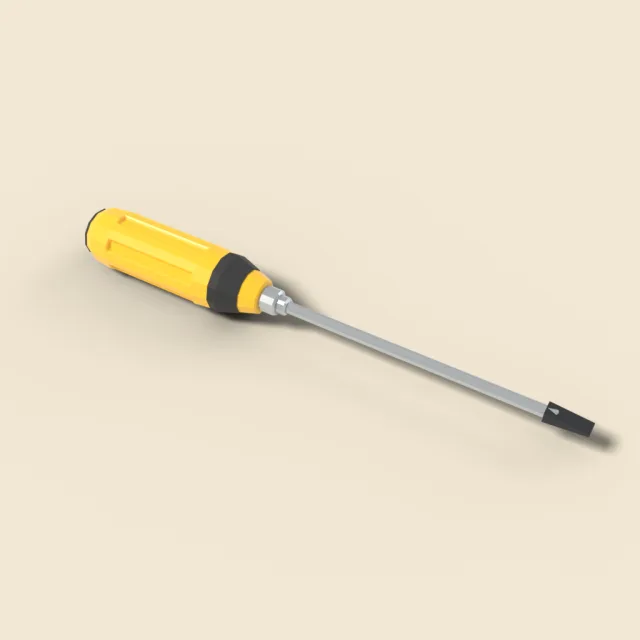 Flathead screwdriver
