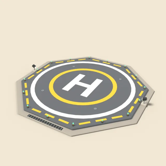 Helipad marker