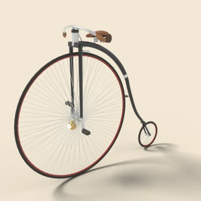 Penny-farthing bicycle