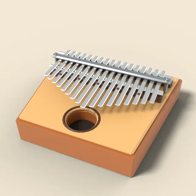 Kalimba thumb piano