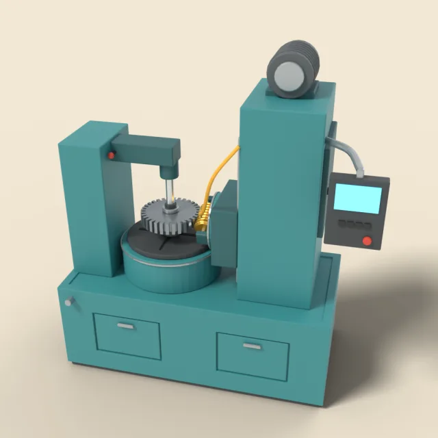 Gear hobbing machine