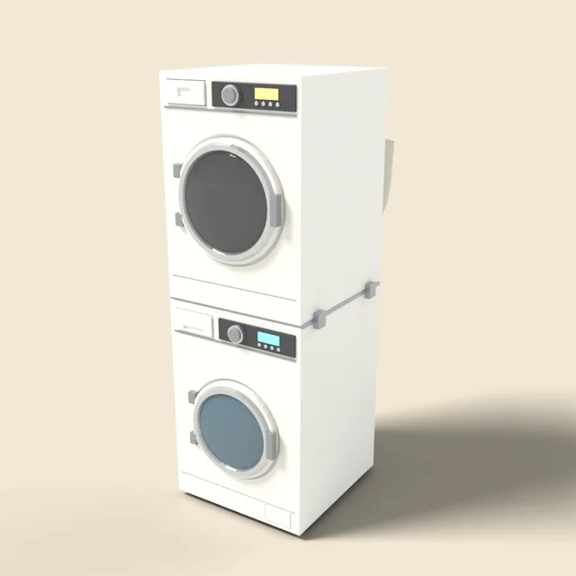 Washer-dryer stack