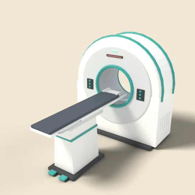 CT scanner gantry