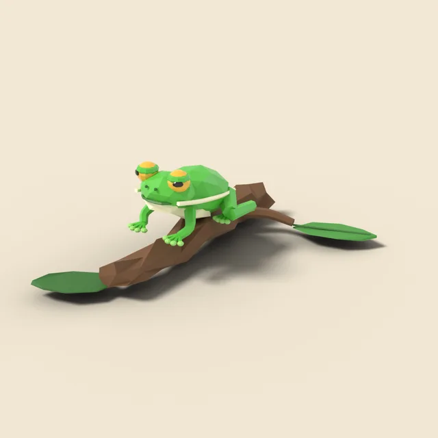 Green tree frog