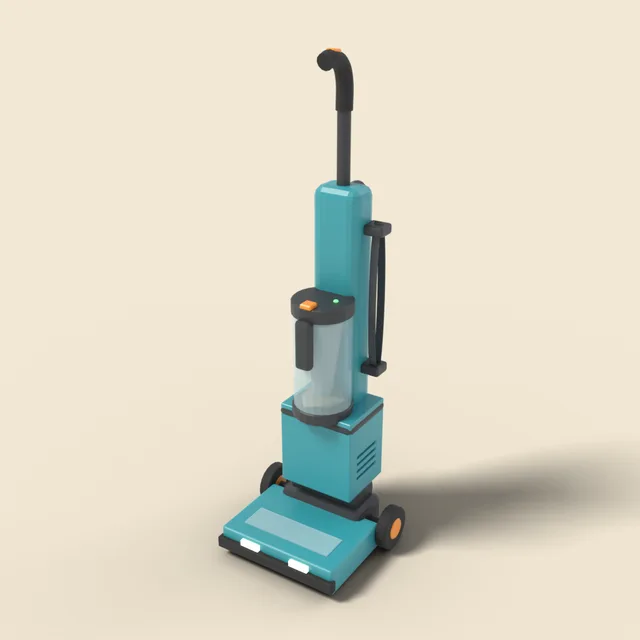 Upright vacuum cleaner