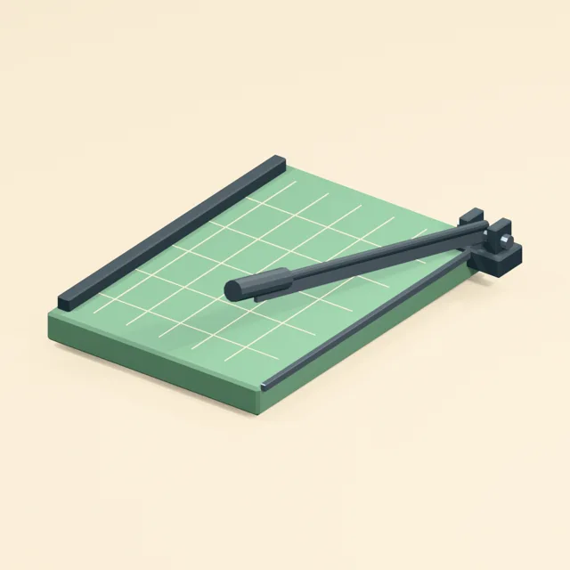 Raised-arm guillotine paper trimmer