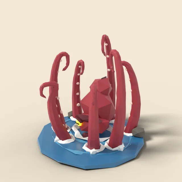 Kraken tentacles rising