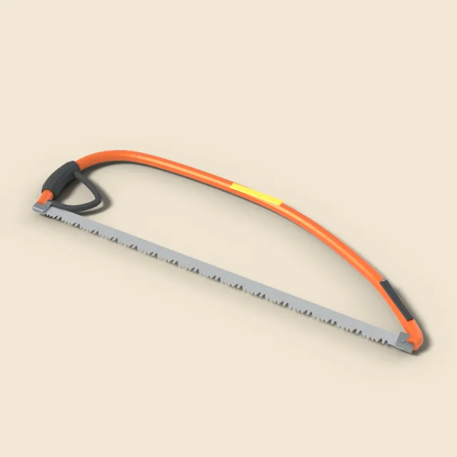 Bow saw for logs