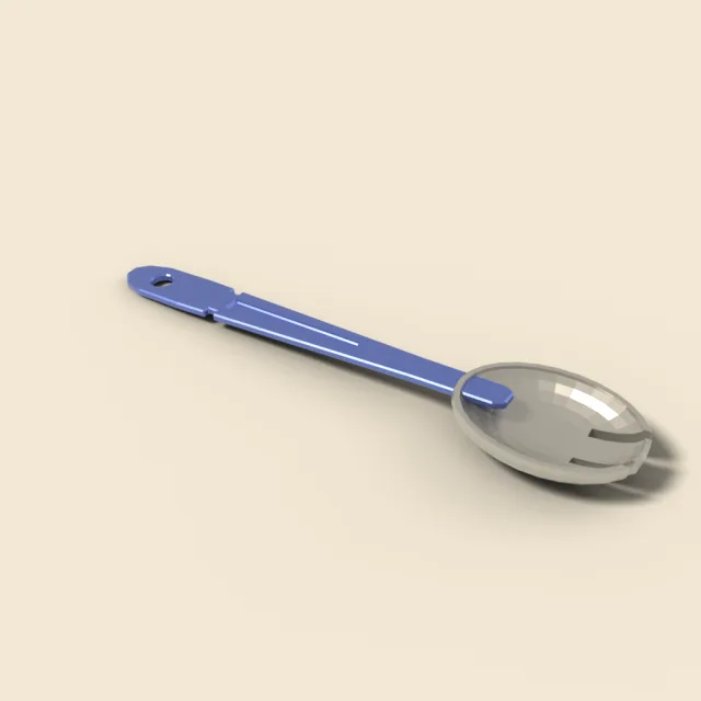 Titanium spork
