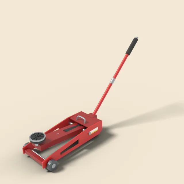 Hydraulic floor jack