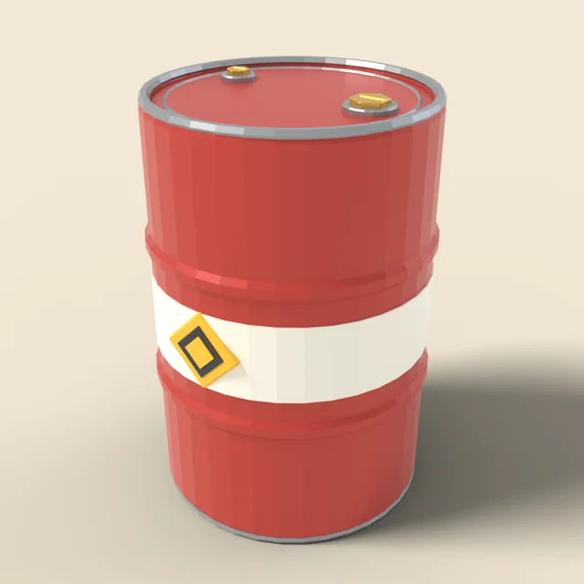 Steel drum barrel