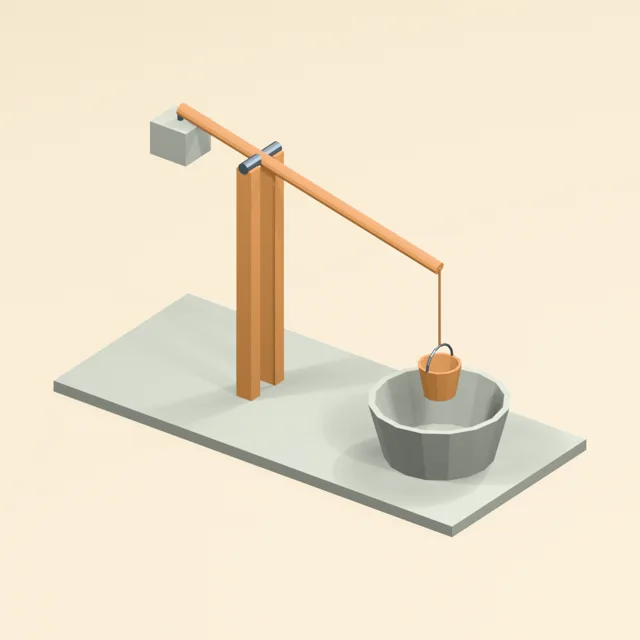 irrigation_shaduf_forked_fulcrum_counterweight_rope_and_open_bucket