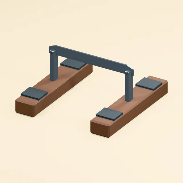 Outdoor boot scraper with raised steel edge and tread rails