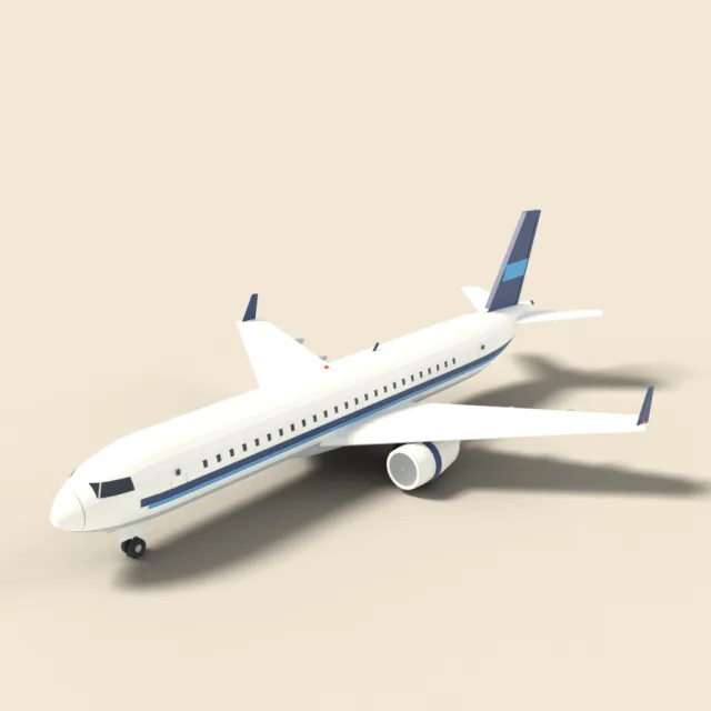 Passenger jet airliner