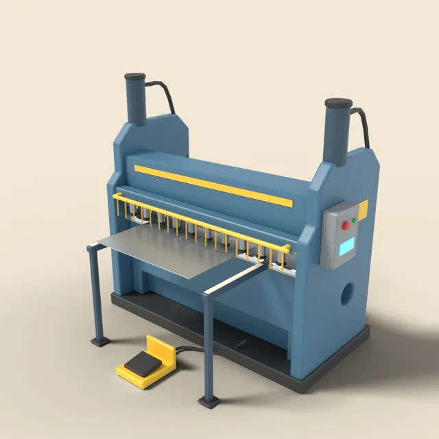 Metal shear press