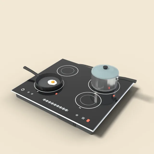 Induction cooktop