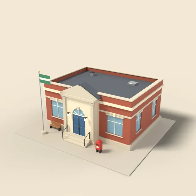 Small post office