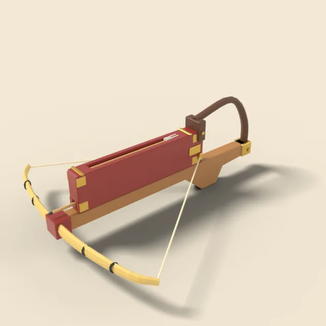 Chinese repeating crossbow with magazine