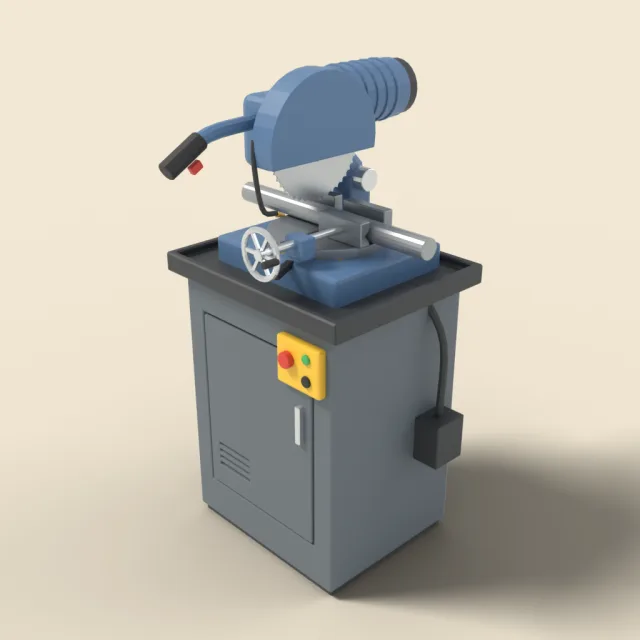 Cold saw for metal