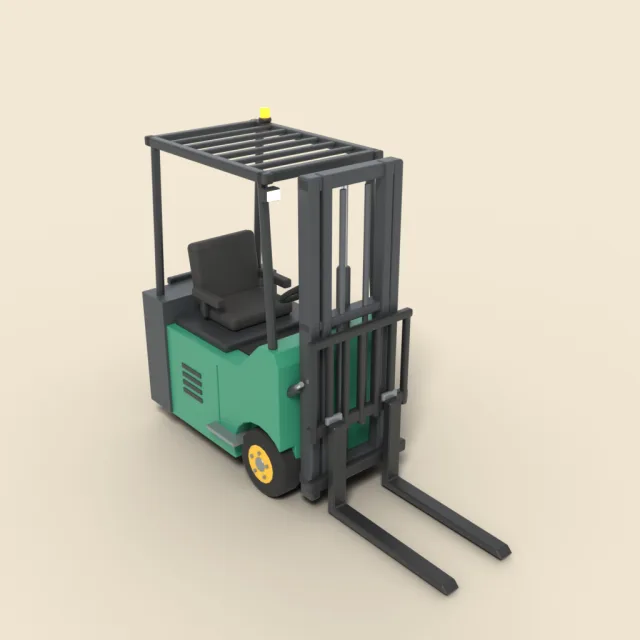 Small forklift