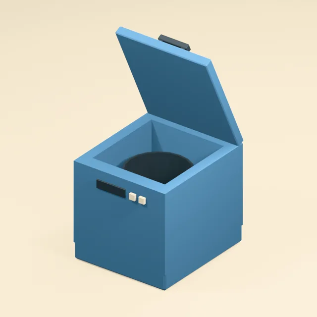 Open-lid bread maker with removable pan