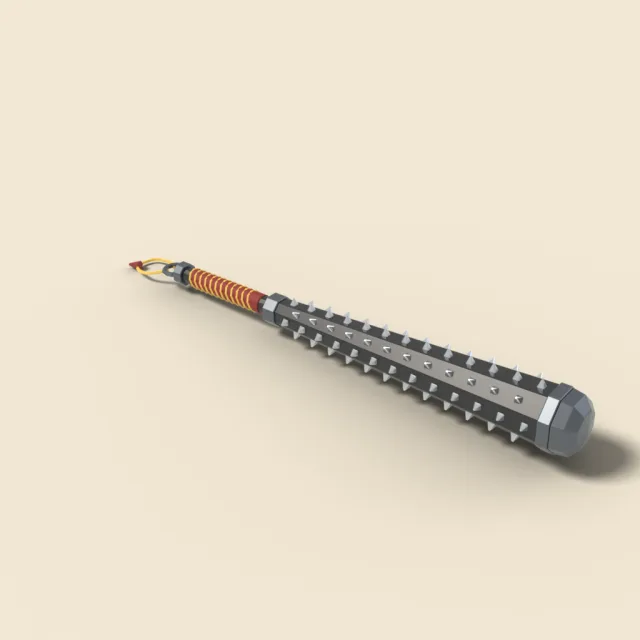 Japanese kanabo studded iron club